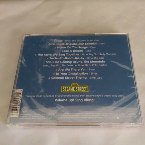 Sesame Street E is for Elmo Children's Music CD 2018 New - Picture 2 of 3